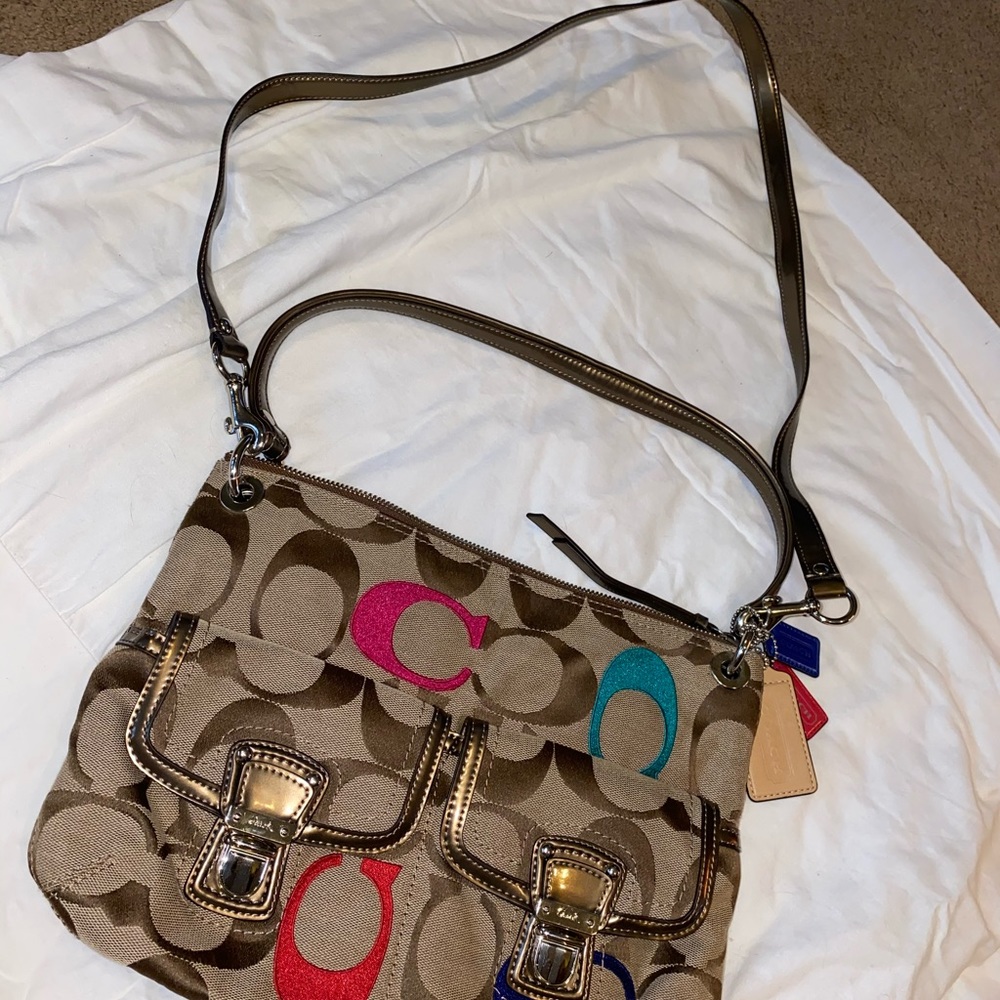 Coach Poppy Signature C Hippie Cross Body